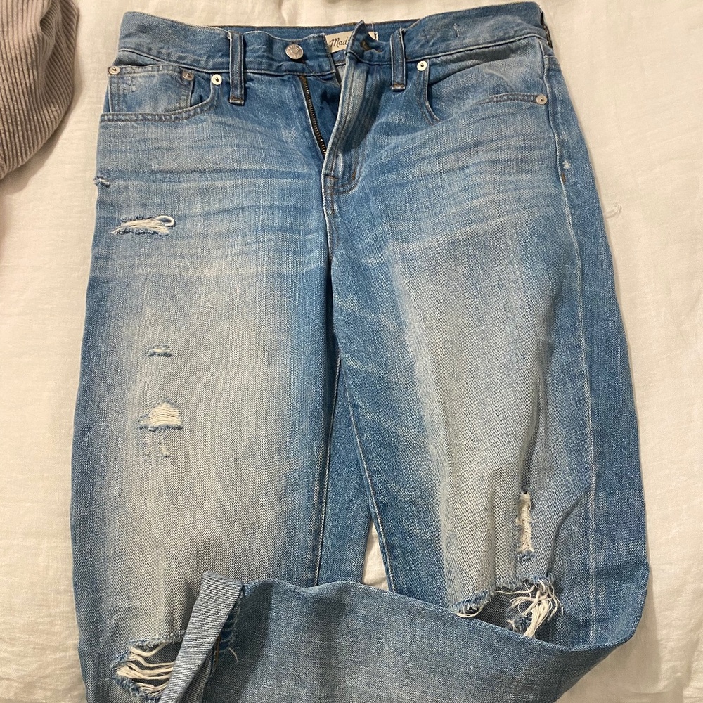 Madewell Perfect Vintage Jean Ripped Edition